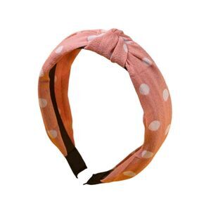 Polka Dot Knotted Headband